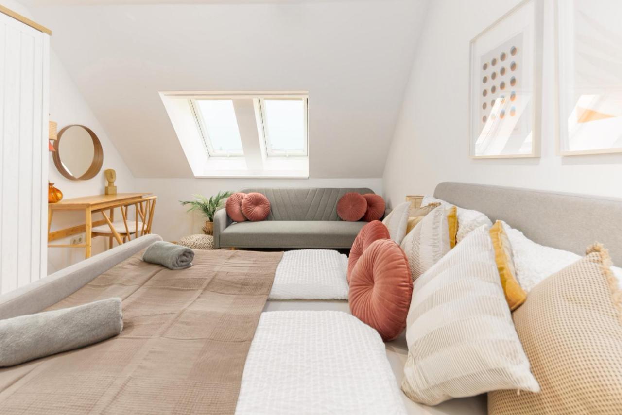 Penthouse, 3 Separate Bedrooms, 2 Min To U6 Nussdorfer Strasse Viena Exterior foto