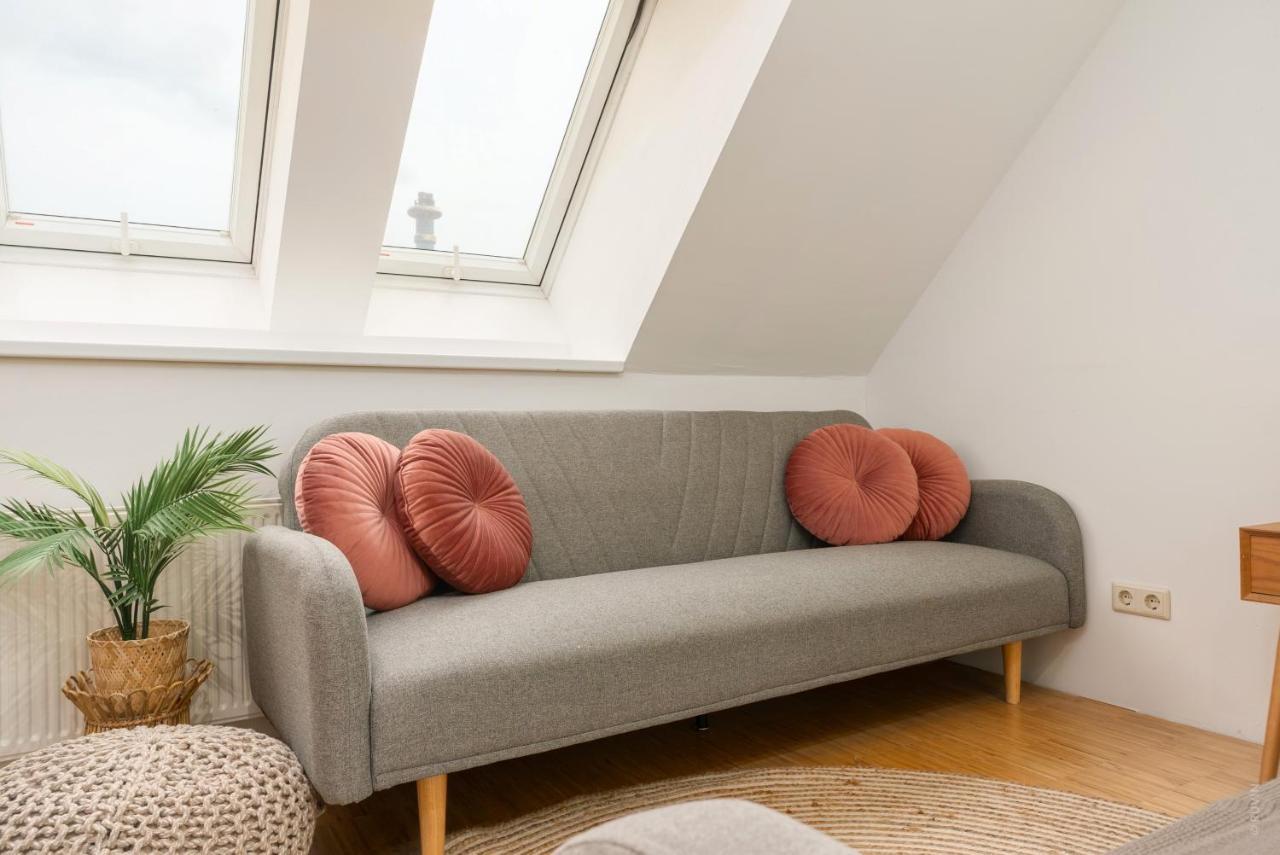 Penthouse, 3 Separate Bedrooms, 2 Min To U6 Nussdorfer Strasse Viena Exterior foto